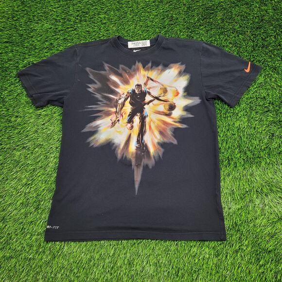 NIKE Dri-Fit Shirt Medium 20x25 Kevin-Durant KD - Picture 1 of 13